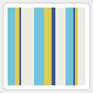 Greek Colors Stripe Sticker